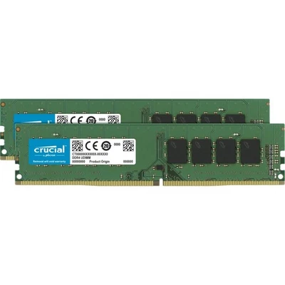 Crucial 16GB [2 x 8GB] DDR4 SDRAM Memory Kit (ct2k8g4dfra32a) - Image 1 of 3