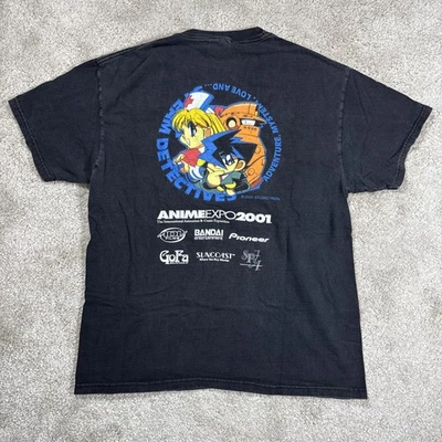 Винтажная футболка аниме Expo 10th Anniversary 2001 Kia Asamiya мужская размер L - Изображение 1 из 4