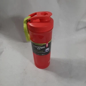Contigo Auto Seal Fit Spill Proof Water Bottle 28 Ounce Red Reusable - Picture 1 of 5