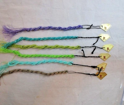 Renaissance Designs Lot of 6 Skeins Assorted Colors    Shimmer Lite         B143 - Image 1 of 2