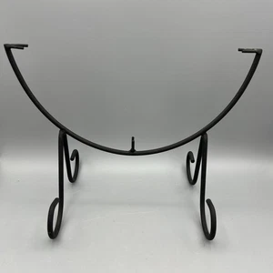 Peggy Karr Supporto per Piastre in Ferro Battuto per Piastre da 11" Libera Installazione - Foto 1 di 11