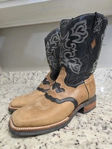 JB Dillon Reserve Mens Sz 11 D Brown Leather Western Cowboy Boots JBR2002 - Picture 1 of 13