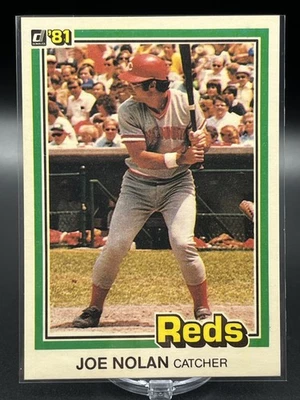 1981 Donruss - Joe Nolan #302 Cincinnati Reds - Image 1 of 4
