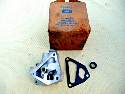Bomba de aceite FoMoCo bloque rojo original Ford Mercury Thunderbird 1955 nuevo en stock Foto 1 de 4