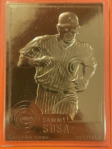 1995-2010 Danbury Mint 22K Gold Sammy Sosa - Picture 1 of 2