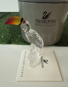 Sign Swarovski Figurine 234311 Toucan 8cm. Original packaging & certificate - Picture 1 of 5