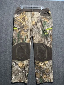 Under Armour Pants Mens XL(38x30) Scent Control ColdGear Hunting Realtree Camo - Picture 1 of 11
