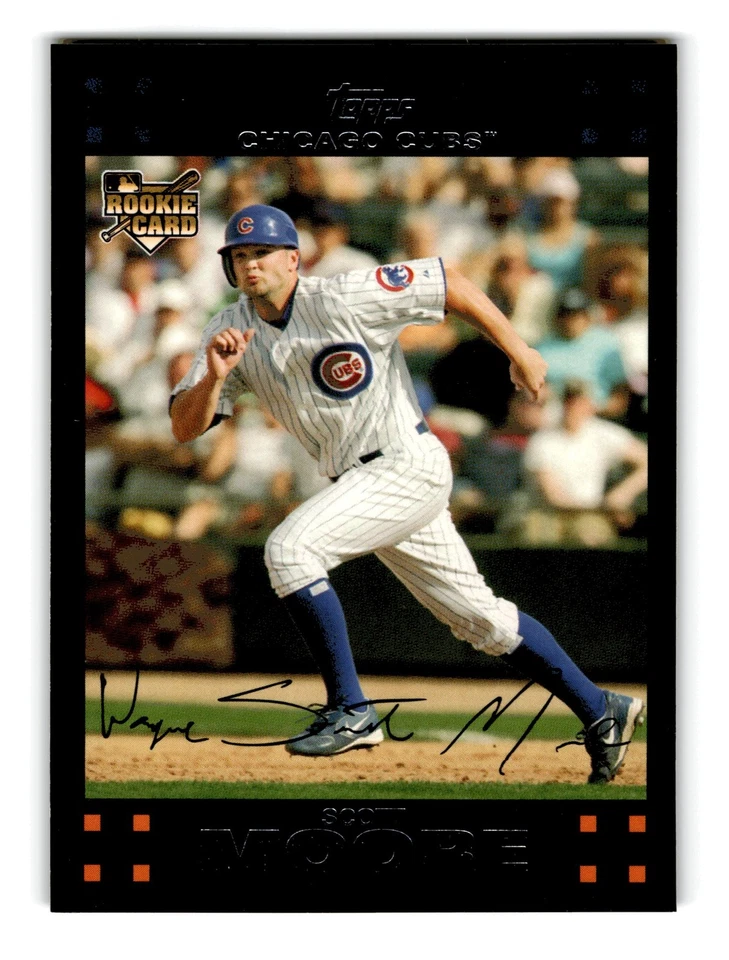 Scott Moore RC Rookie 2007 Topps #278 Chicago Cubs NM-MINT - Image 1 of 2