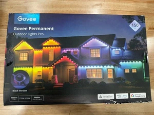 Govee Permanent Outdoor Lights Pro, 150ft with 90 RGBIC LED Lights for Daily - Picture 1 of 1