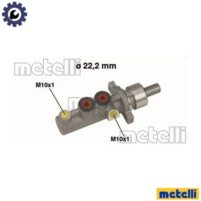 BRAKE MASTER CYLINDER 05-0348 FOR MITSUBISHI VOLVO 4G93 1.8L 4G92 1.6L 4cyl 1.6L - Image 1 of 4