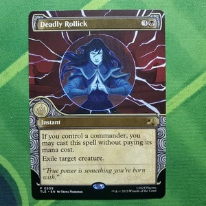 Deadly Rolllick (Vitrina) Avatar: The Last Airbender Magic The Gathering Casi Nuevo - Imagen 1 de 2