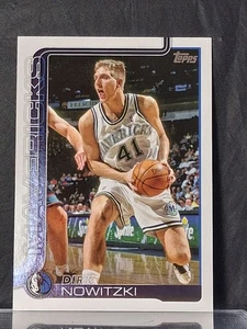 Dirk Nowitzki Dallas Mavericks 2025-26 Topps Basketball #252 - Picture 1 of 2