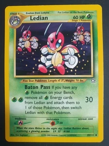 Ledian 39/111 - Neo Genesis Set - Pokemon Card - Excellent Condition - Picture 1 of 2