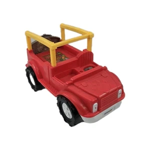 Fisher-Price Little People Tiergeräusche Safari LKW Zoo Talkers NUR JEEP - Bild 1 von 12