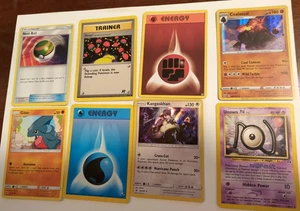 Lot of 8 Pokemon cards 1995 and up Nice condition w/ 1st edition Unown - Picture 1 of 5