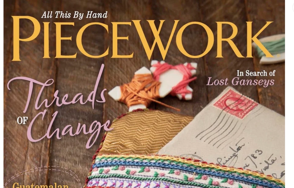 PIECEWORK MAGAZINE | Fall  2021 | Threads of change  - Image 1 of 4
