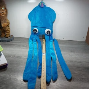 Chapeau calmar peluche accessoire de fête pour enfants et adultes costume drôle le réseau de jouets  - Photo 1/6