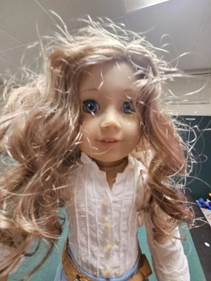 American Girl Doll Nicki GOTY 2007 -various outfits, shoes, hair care kit + more - Image 1 of 4