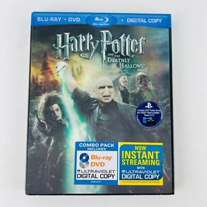 Harry Potter and the Deathly Hallows Part II Blu-ray/DVD 2-Disc Combo Pack Ed - Picture 1 of 2