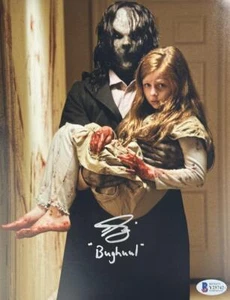 FOTO FIRMATA NICHOLAS KING SINISTER 8x10 BUGHUUL HORROR AUTOGRAFO BASE 742 - Foto 1 di 1