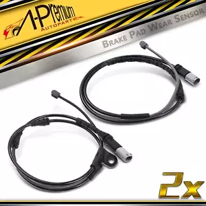 2x Sensor de desgaste de pastillas de freno de disco delanteras y traseras A-Premium para BMW X5 2011 2012-2019 - Imagen 1 de 8