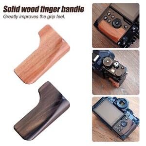 for Nikon ZF Camera Desert Wood Sandalwood Solid Wood Finger Grip Access; R8V5