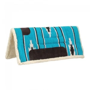 Tough-1 24" x 24" MINI HORSE MINIATURE SIERRA SADDLE PAD w/ Fleece back 7 COLORS - Picture 1 of 7