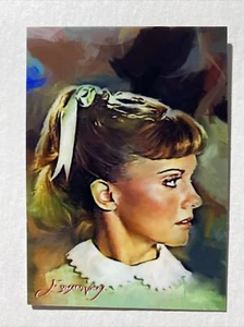 Tarjeta de boceto de Olivia Newton-John como Sandy #3 limitada a 50 impresiones. Edward Vela. - Imagen 1 de 2