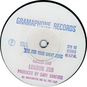 LONDON ZOO You And Your Great Ideas 1980 or. UK 45 + numbered sleeve NM vinyl! - Picture 1 of 1