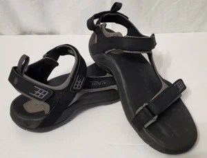 Teva schwarz mit 3 verstellbaren Riemen 4289 Minam Sportsandalen ~ Herren Größe 13 - Bild 1 von 6