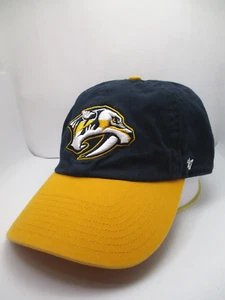 Berretto/Cappello Nashville Predators LOGO '47 Marca Regolabile 47 NHL Hockey - Foto 1 di 12