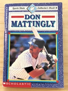 Don Mattingly 1991 Scholastic Sports Shots libro de coleccionistas 6 Yankees de colección - Imagen 1 de 4
