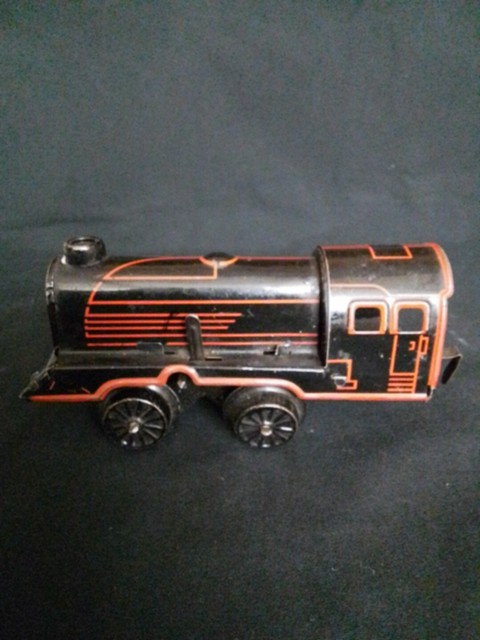 HAYES Specialties wind up RED train Engine Windup Plastic Toy 2019