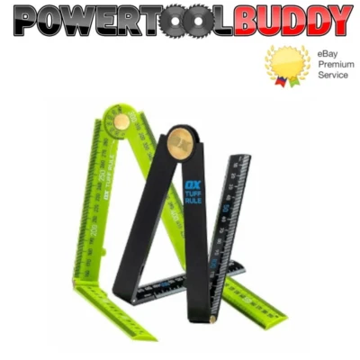 Ox Pro Tuff Rule - Marking Out Tool "THE GOOD RULE" - Folding angle Finder