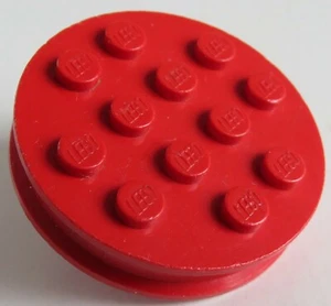 LEGO Felgen / Räder / Wheels mit 12 Noppen, rot, # 715 - Bild 1 von 2