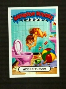 2017 Garbage Pail Kids Battle of The Bands "ADELE T.SWIM" Bathroom Buddies #10b - Picture 1 of 2
