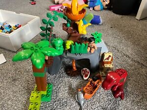 Lego Duplo 5598 Dino Valley, Dinosaurier, Tyrannosaurus, Höhlenmenschen, Vintage 2008