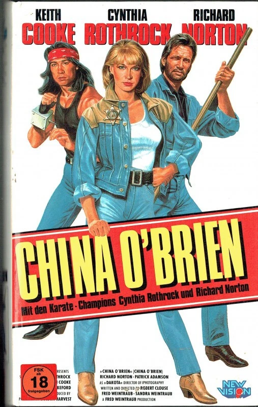(FSK 18) VHS Videokassette - China O'Brian - Cynthia Rothrock, Richard Norton - Bild 1 von 4