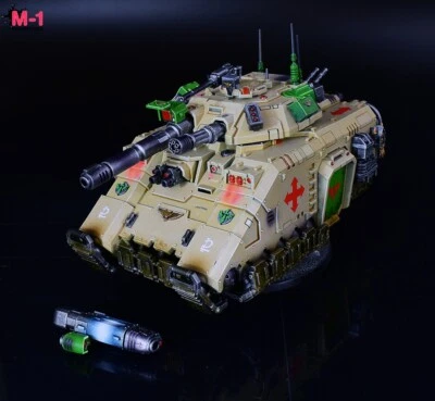 Warhammer 40k Primaris Dark Angels Deathwing Repulsor Executioner M1 painted - Imagem 1 de 4