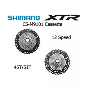 Shimano XTR CS-M9101 12 velocità Hyperglide + cassetta MTB CS-M9100 - Foto 1 di 1