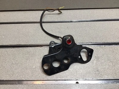 Yamaha DT100, 1978, montaje Speedo, soporte medidor OEM, luz de aceite Foto 1 de 3