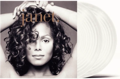 Janet Jackson "Janet." clear vinyl LP (album vinyle 33 tours transparent) - Photo 1/4