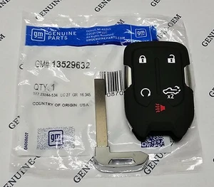 2019-2022 Chevrolet Silverado Remote Entry Key Fob Transmitter GM 13529632 OEM - Picture 1 of 3