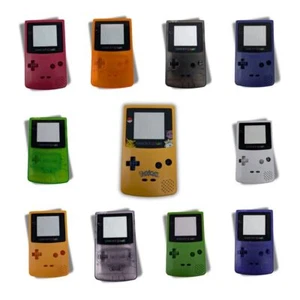 Game Boy Color Replacement Shell Housing Atomic & Solid Colours - Picture 1 of 35