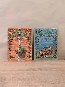 Lot Of 2 Tales From The Wind In The Willows Books Mr. Toad & The River Bank - Bild 1 von 13