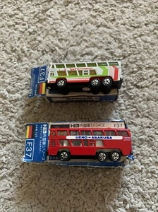 TOMY TOMICA X2 1:154 NEOPLAN SKYLINER BUS F37 WEST GERMANY MADE IN JAPAN BOXED - Picture 1 of 13