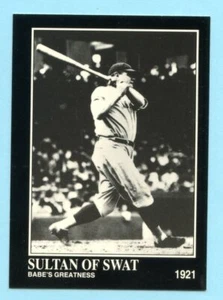 1992 The Babe Ruth Collection # 105 Sultan of Swat - Picture 1 of 1