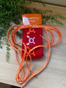 Orange Theory Stretch Socks Orange Red "More Life" One Size