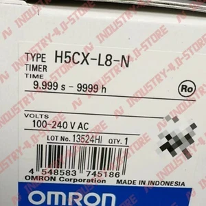 1PCS New Omron H5CX-L8-N 100-240VAC Timer Relay - Picture 1 of 4