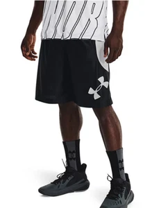 Mens Under Armour Gym UA Muscle Athletic Logo 10" Perimeter Shorts New With Tags - Picture 1 of 6